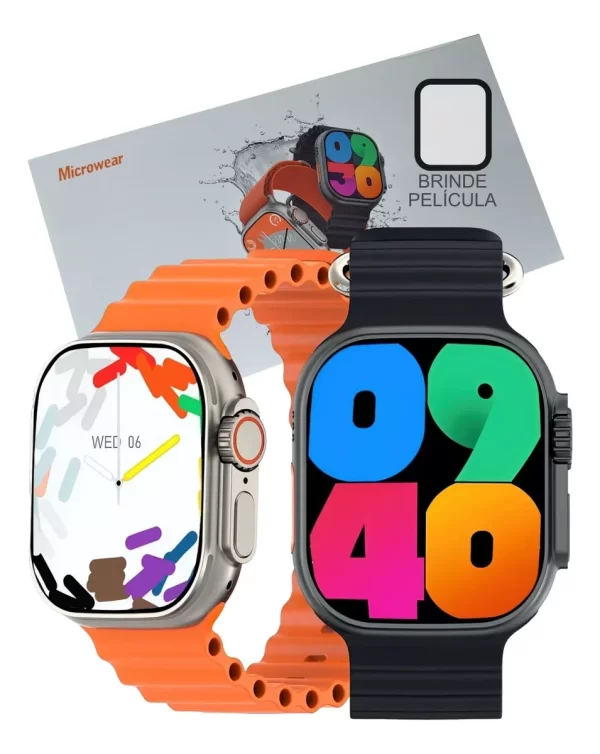 Smartwatch W69 Ultra Series 9 Android Ios Amoled - Image 5